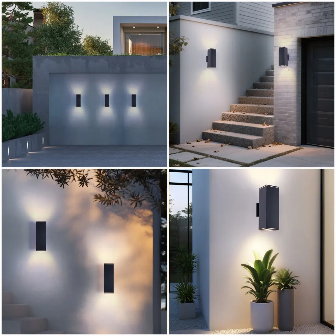 14in Modern Outdoor Porch Light Patio