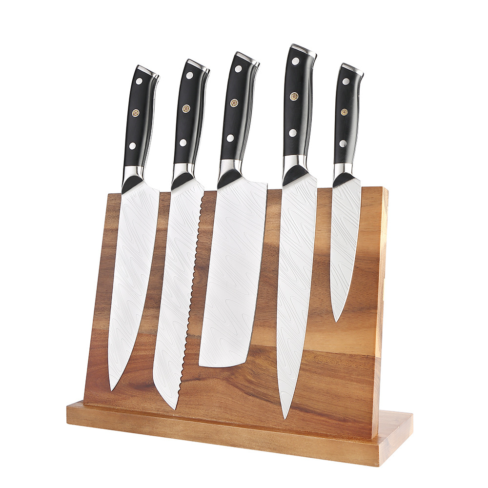 Title 1, Kitchen Magnetic Wooden Knife Holder