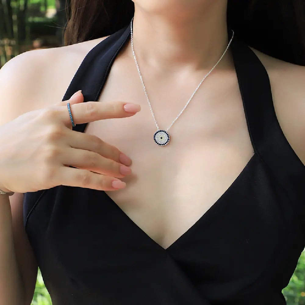 Women's Personalized Eye Collarbone Chain