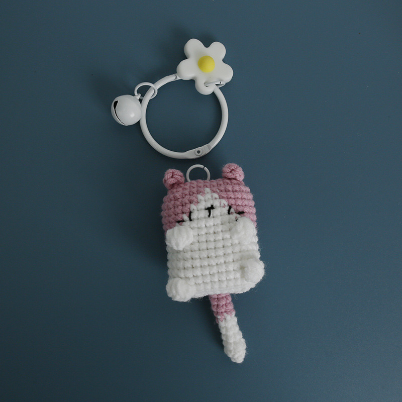 Title 5, Fashion Handmade Crocheted Cat Pendant