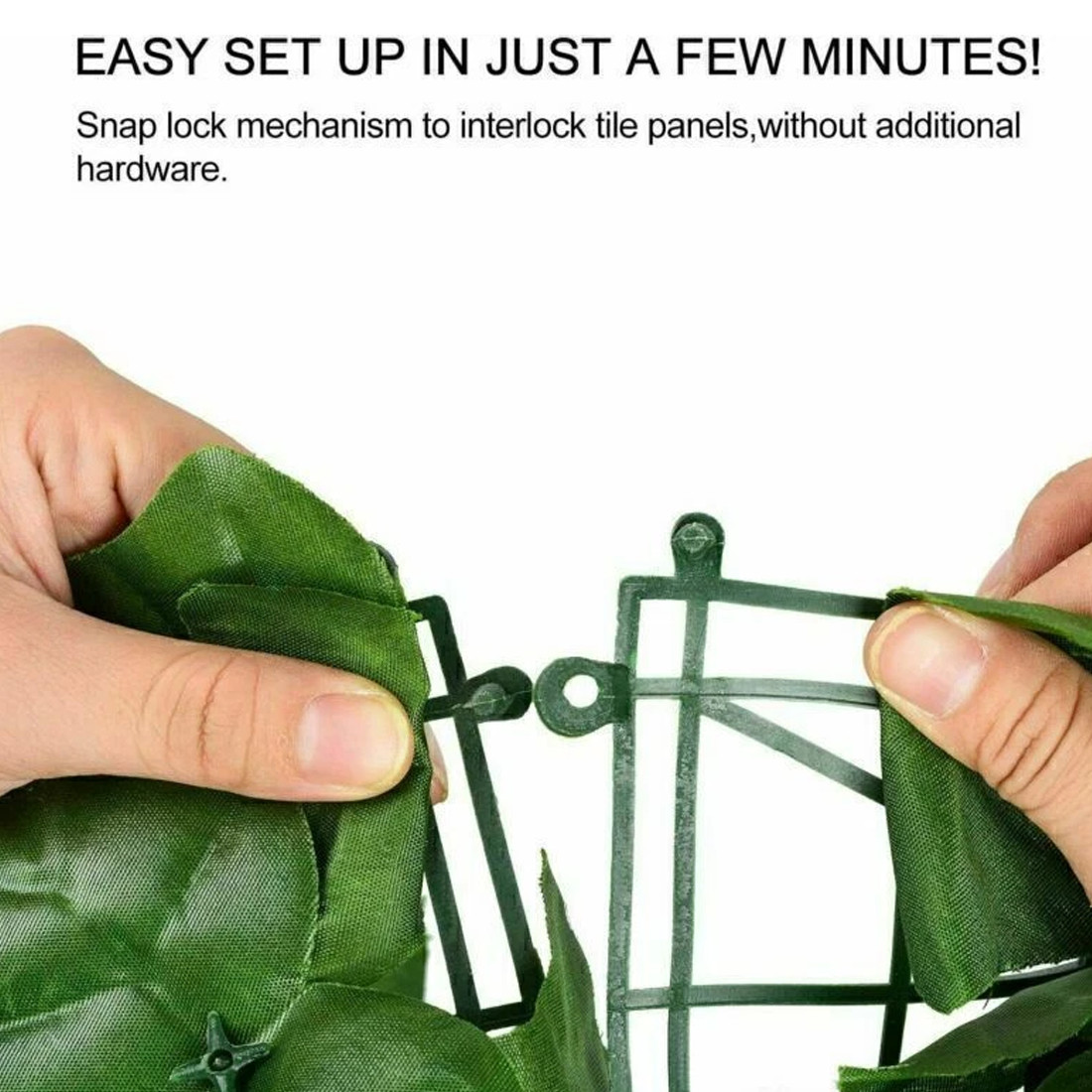 Artificial Hedge Fake Ivy Leaf Garden Fence Privacy Screening Roll Wall Panel