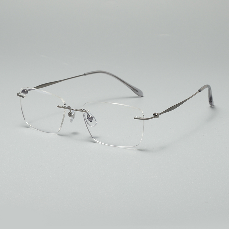 Lijia LJGOOD Pure Titanium Anti Blue Light Goggles Fashion Glasses 1816