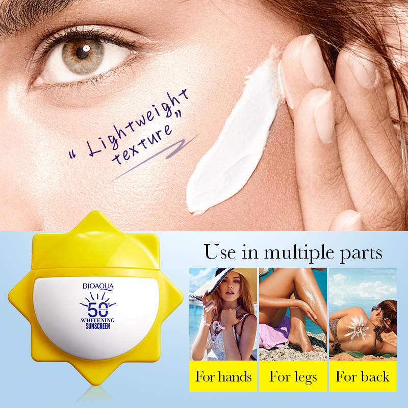 BIOAOUA Whitening Sunscreen Lotion SPF50 PA 40g — foto 6
