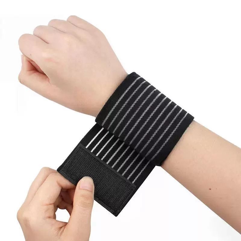 Black Strap Wristband