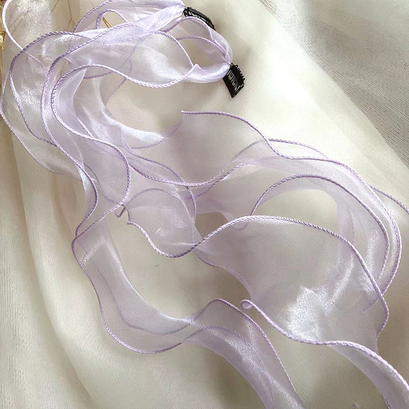 Purple Bow Ribbon Braided Headband C - Shop at LoveMi
