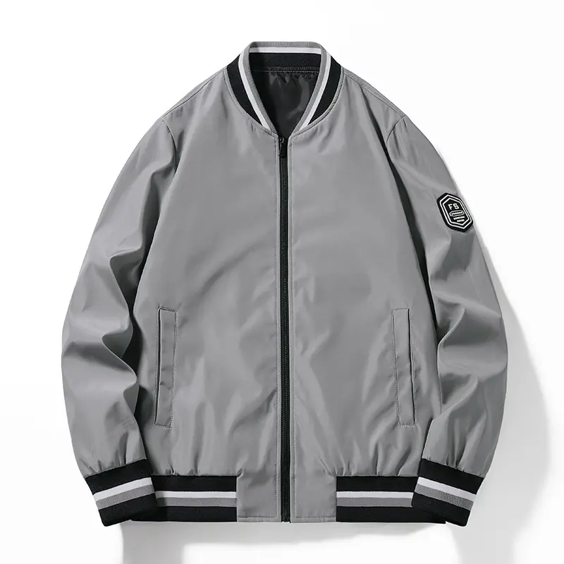 Spring And Autumn Men's Trendy Casual Stand