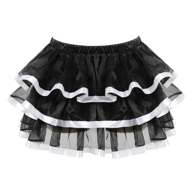 Corset With Tutu Half Body Cake Lingerie All match Mini Dance Skirt White - Shop at LoveMi