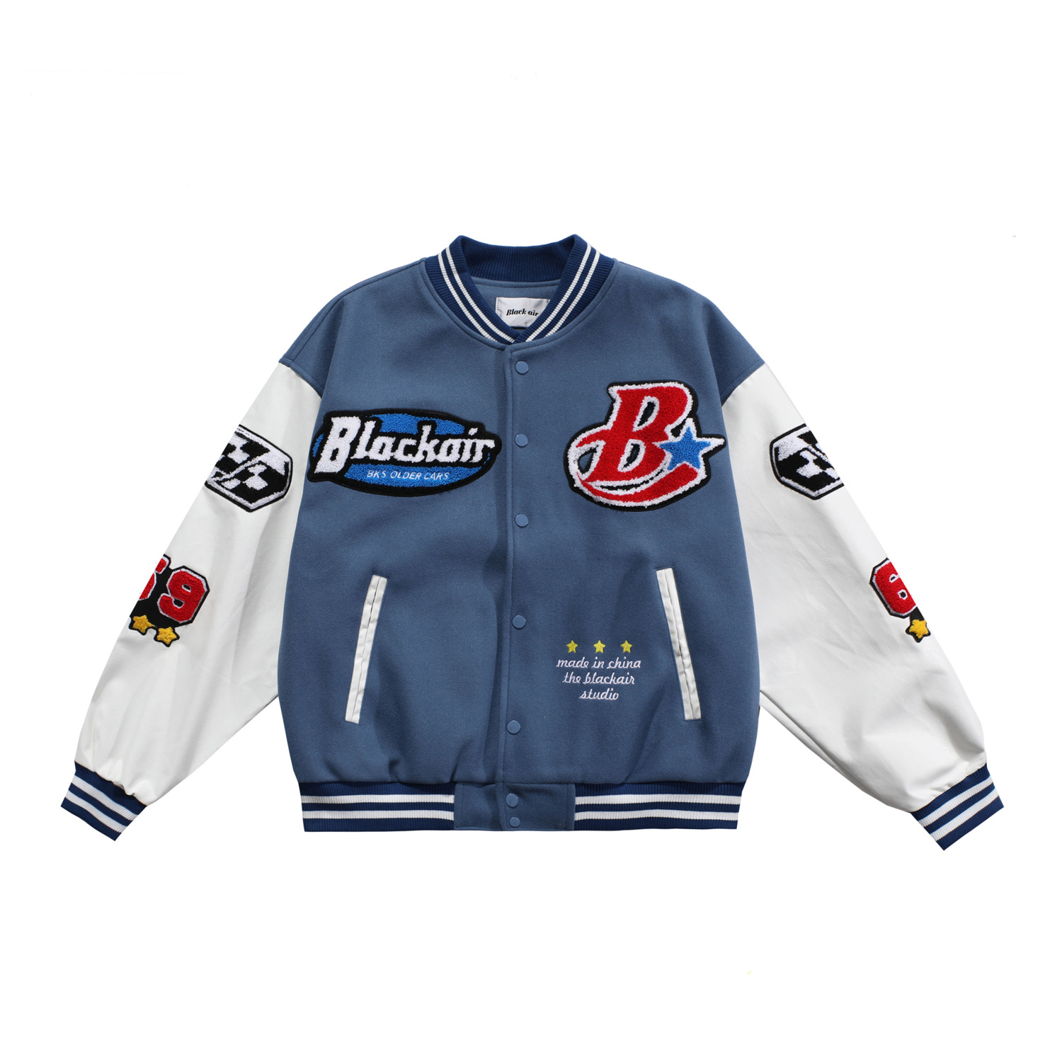 American Street Towel Embroidered Jacket Baseball Uniform