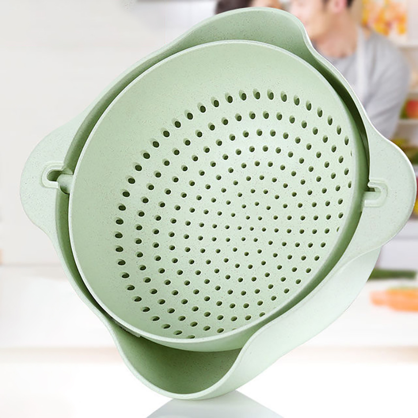 Title 6, Multi-purpose Kitchen Drain Basket Bowl Double-...