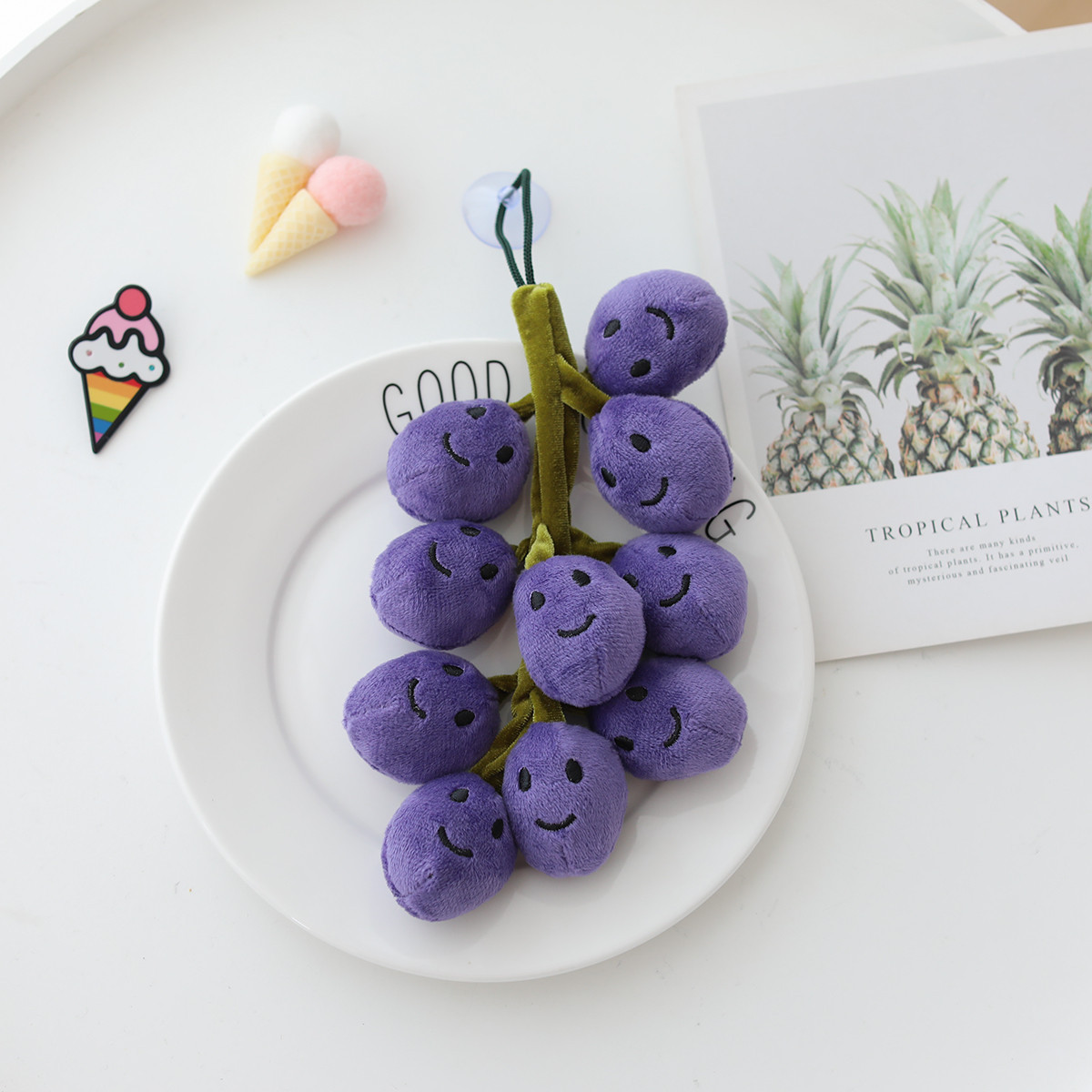 20cm purple grape