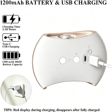 LED Modern Indoor Wall Light With Motion Sensor 3 Color Modes 2700K 4500K 6500K USB Rechargeable Magnetic Portable Wall Sconce For Living Room Bedroom 2 Packs — foto 7