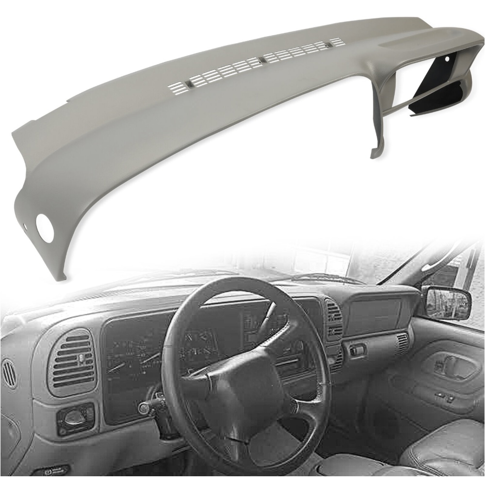 Molded Dash Cover Overlay For Cadillac Chevrolet GMC SUVs C Grey — foto 6