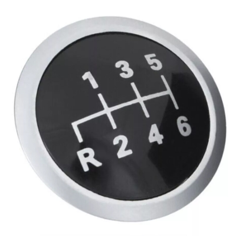 6-Speed Gear S Hift Knob Stick Emblem Badge Cap Cover For M Ercedes Sprinter — image 5