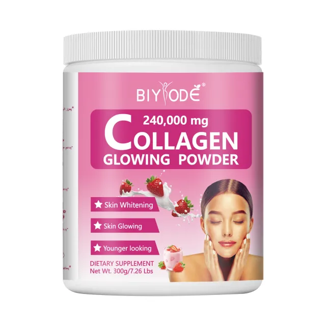 Private Label Collagen Glowing Powder Herbal Supplement Collagen Protein Drink Mix Powder Support Healthy Skin Brightening Beauty From Within Joint... Customized - Shop at LoveMi