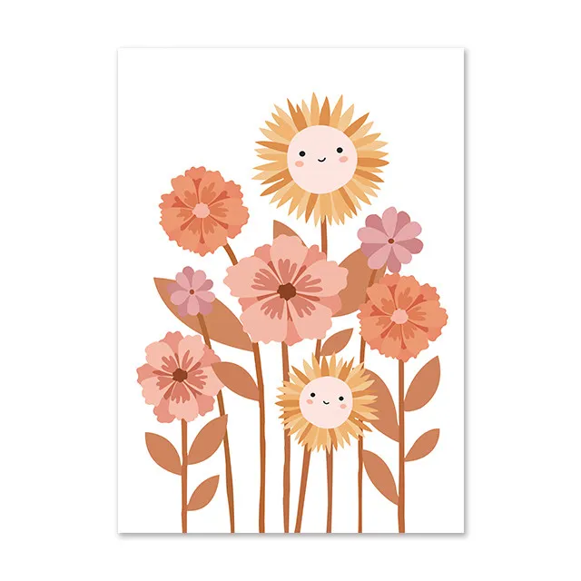 Home Poster Art Floral Canvas Painting T4016 - Shop at LoveMi