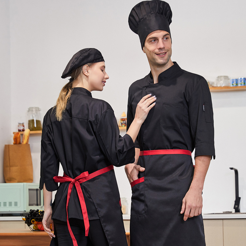 Title 1, Uniforme da chef da cucina per donne, resistent...