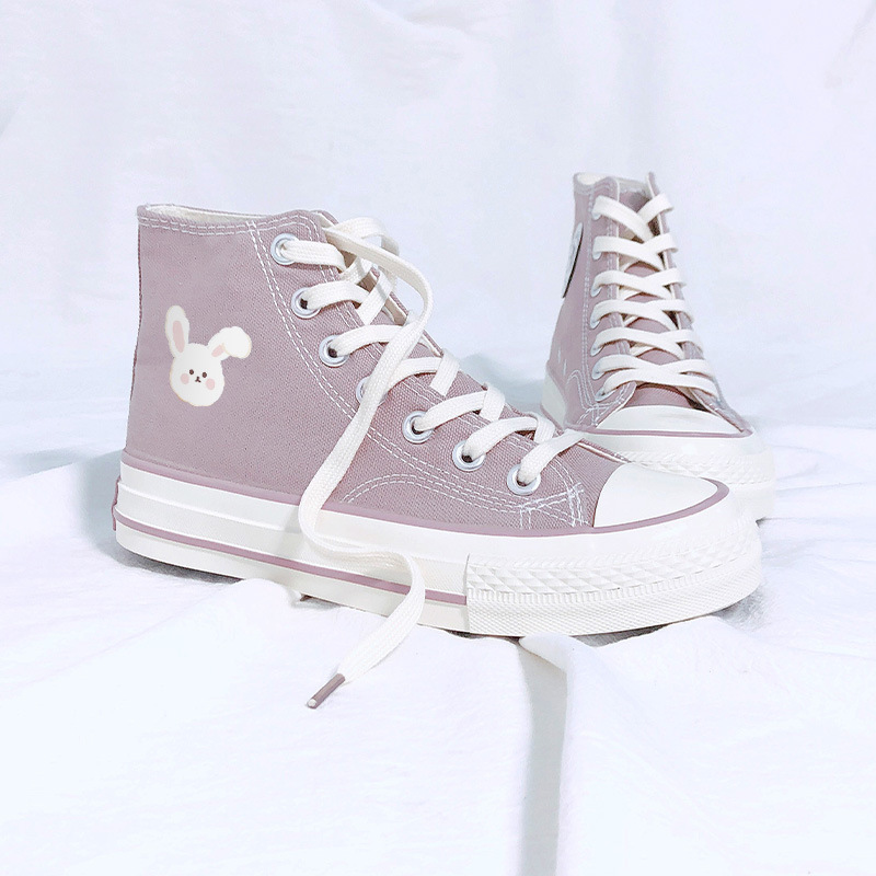 Girlfriends Canvas High Top Sneakers