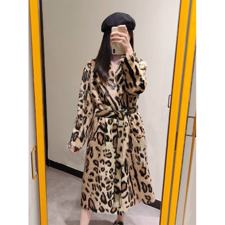 Title 6, Long Plush Coat Women