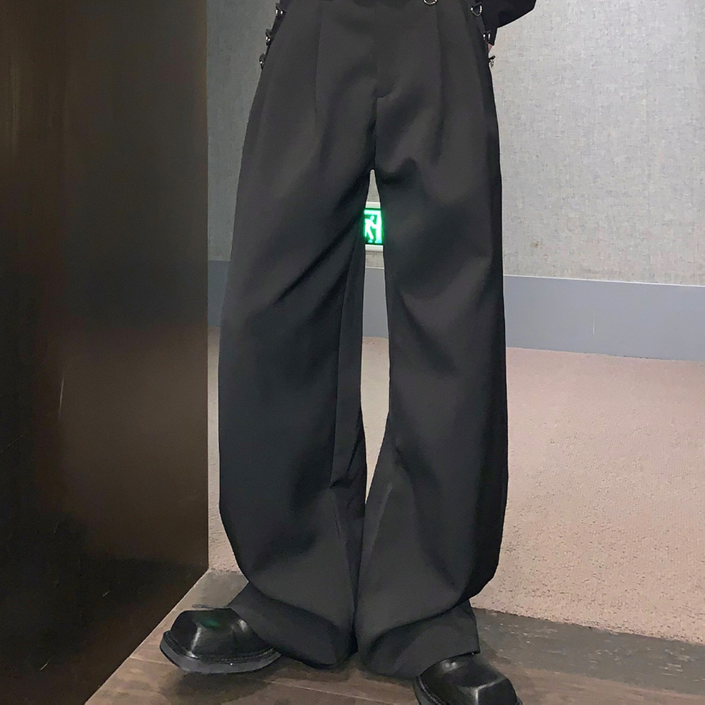 Men's Fashionable Wide Leg Casual Pants