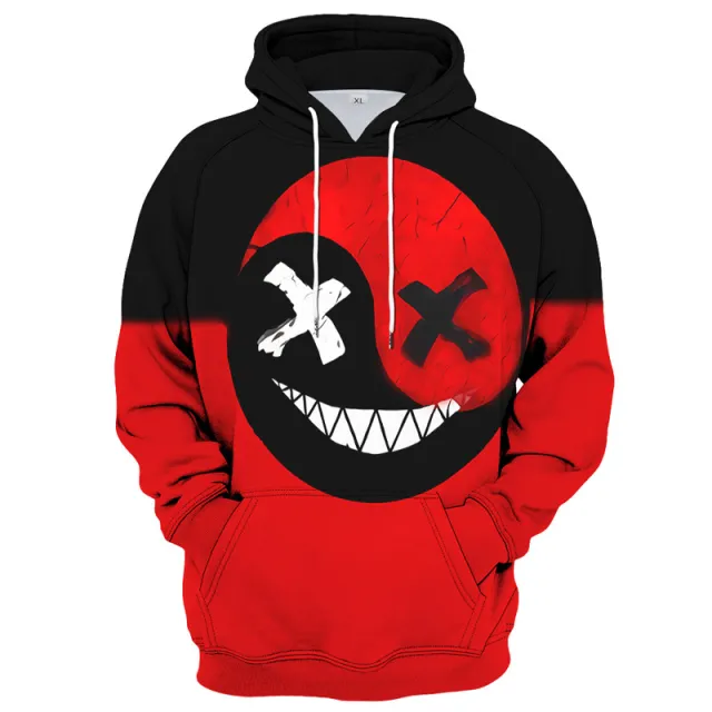 3D Digital Printing Casual Sports Hoodie Sweater I 2Xl - Shop at LoveMi