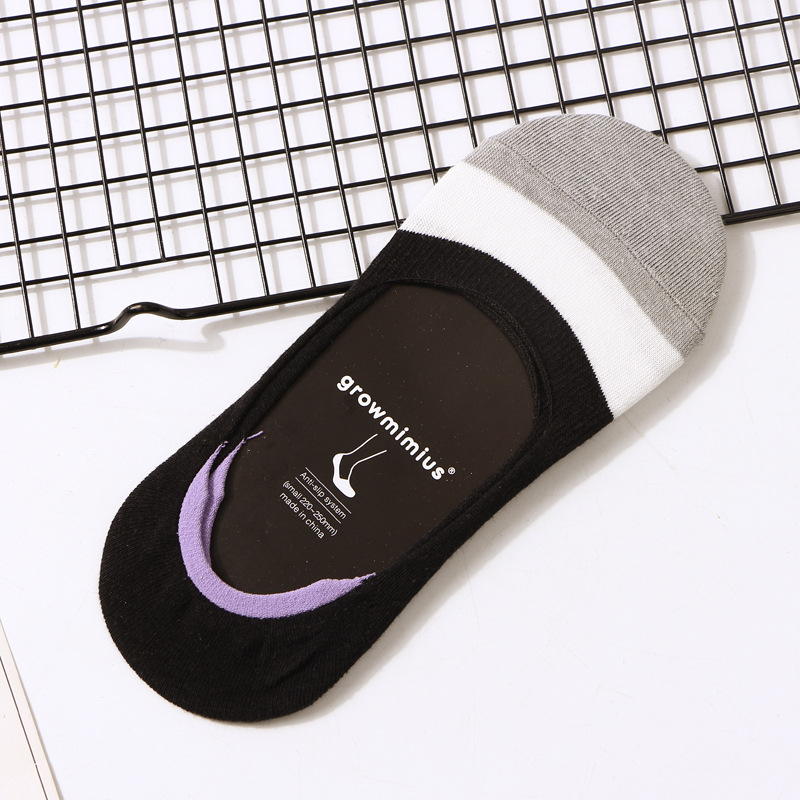 Title 4, Silicone invisible non-slip female socks