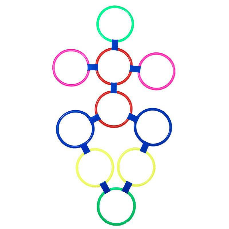 Children's Jumping Lattice Circle Ring Physical Fitness And Agility Training Equipment