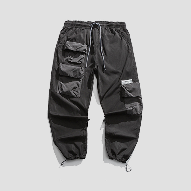 Trendy Multi-pocket Slacks Male Japanese Slings Handsome Trend All-match Casual Footwear
