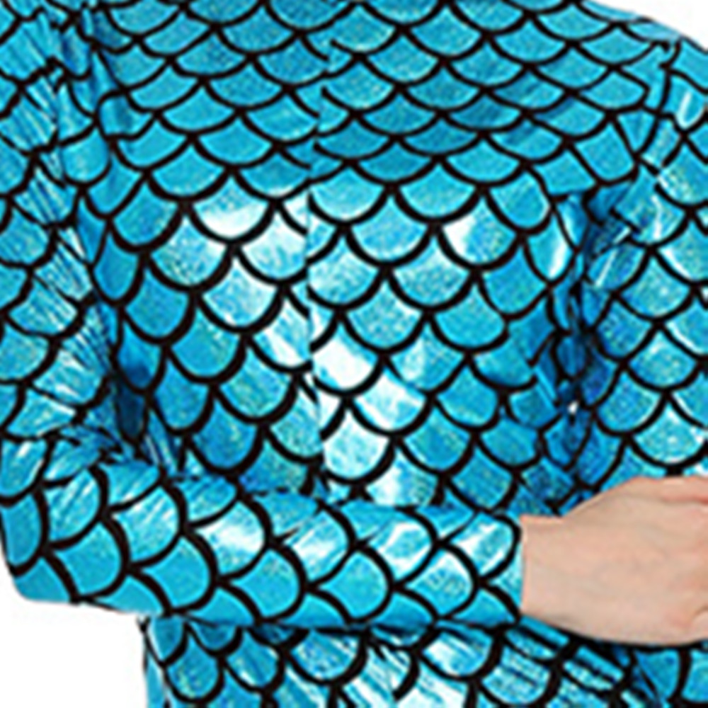 Women’s Fashion Simple Fish Scale Bodysuit