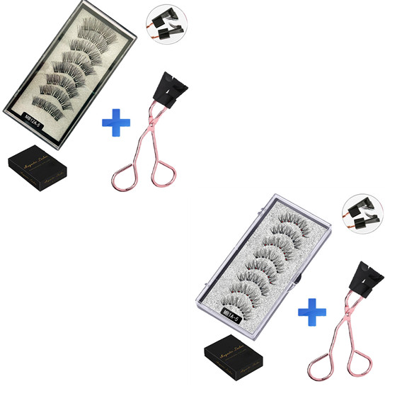 Quantum Magnetic False Eyelashes Set Magnet Magnetic Magnetic Attraction Mb12A5 And Mb1A5 - Shop at LoveMi