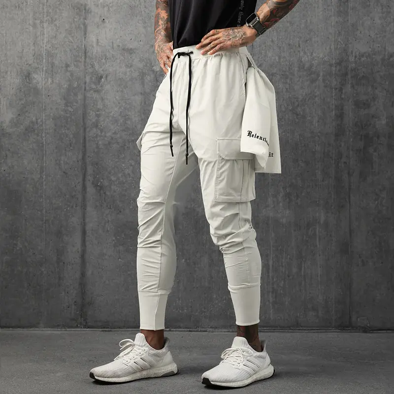 Men's Sports and Leisure Pants Fitness New Thin Design