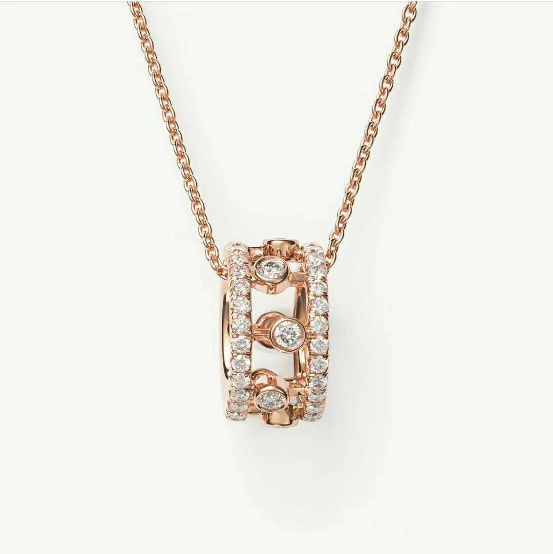 Fashion OL Temperament All-match Small Circle Necklace
