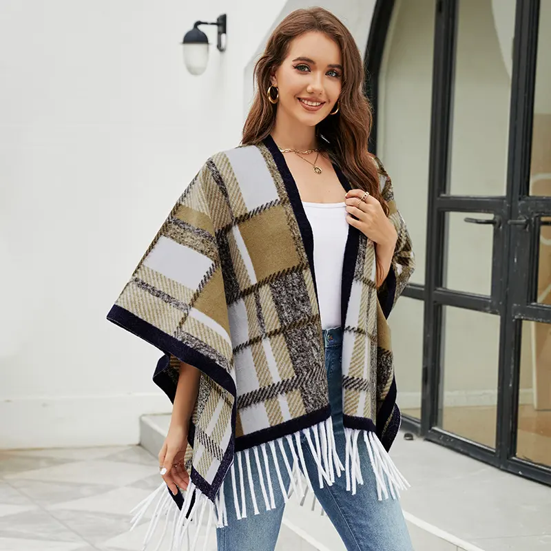 Tassel Cape and Shawl Female