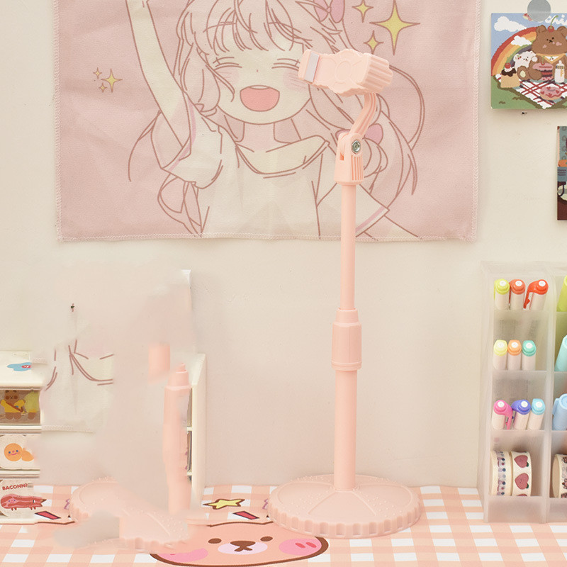 Creative Cute Simple Desktop Stand Retractable Lazy Shelf - Image 3