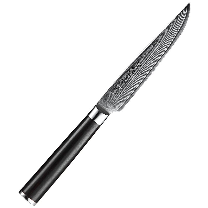 Title 3, Damascus Steel 5-inch Steak Knife