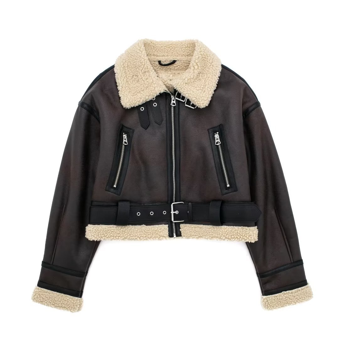 Women's Fashion Double-sided Short Jacket - Image 6