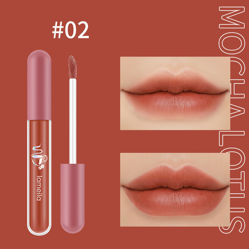 Matte Moisturising Nourishing Lipstick Lip Glaze (2)