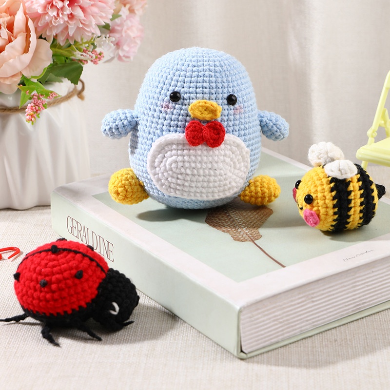 Ladybug Crochet Kit for Beginners