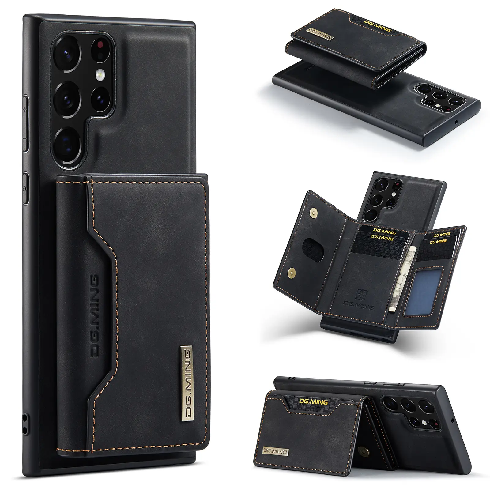 Magnetic Card Holder 2-in-1 Wireless Charging Case