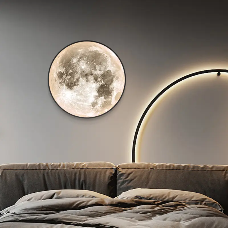 Creative Simple Modern Living Room Background Wall