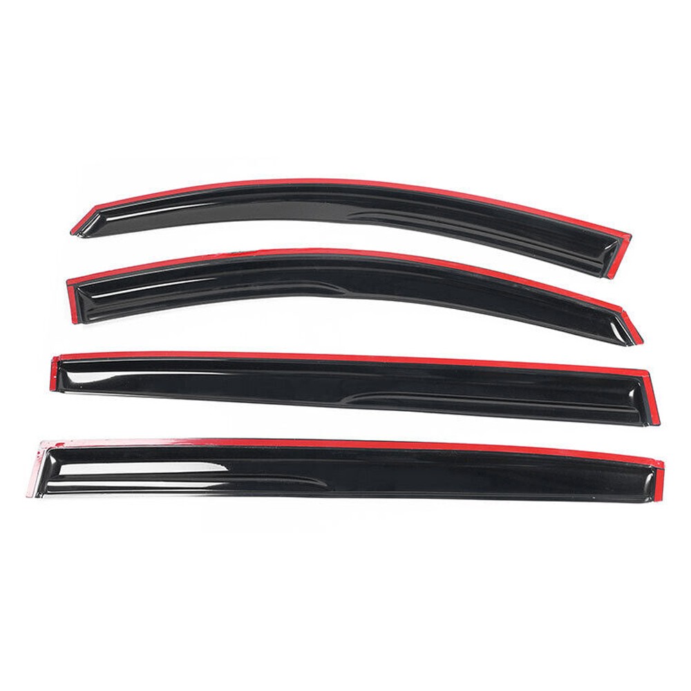 For 2011-2016 Sportage SL Mugen Style Window Visors Rain Sun Guard Vent 4PC Set — foto 2