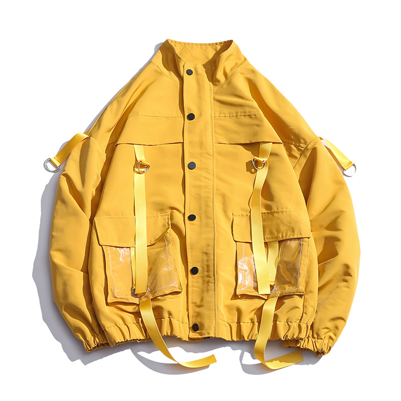 Title 3, Workwear solid color loose jacket