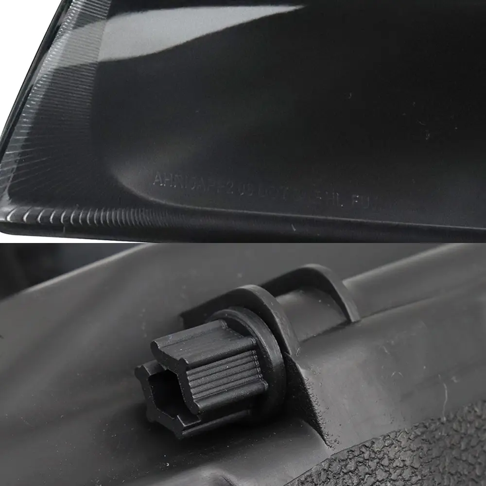 Black Headlight For 2008-2016 Freightliner Cascadia With Halogen Bulb, Driver's Right