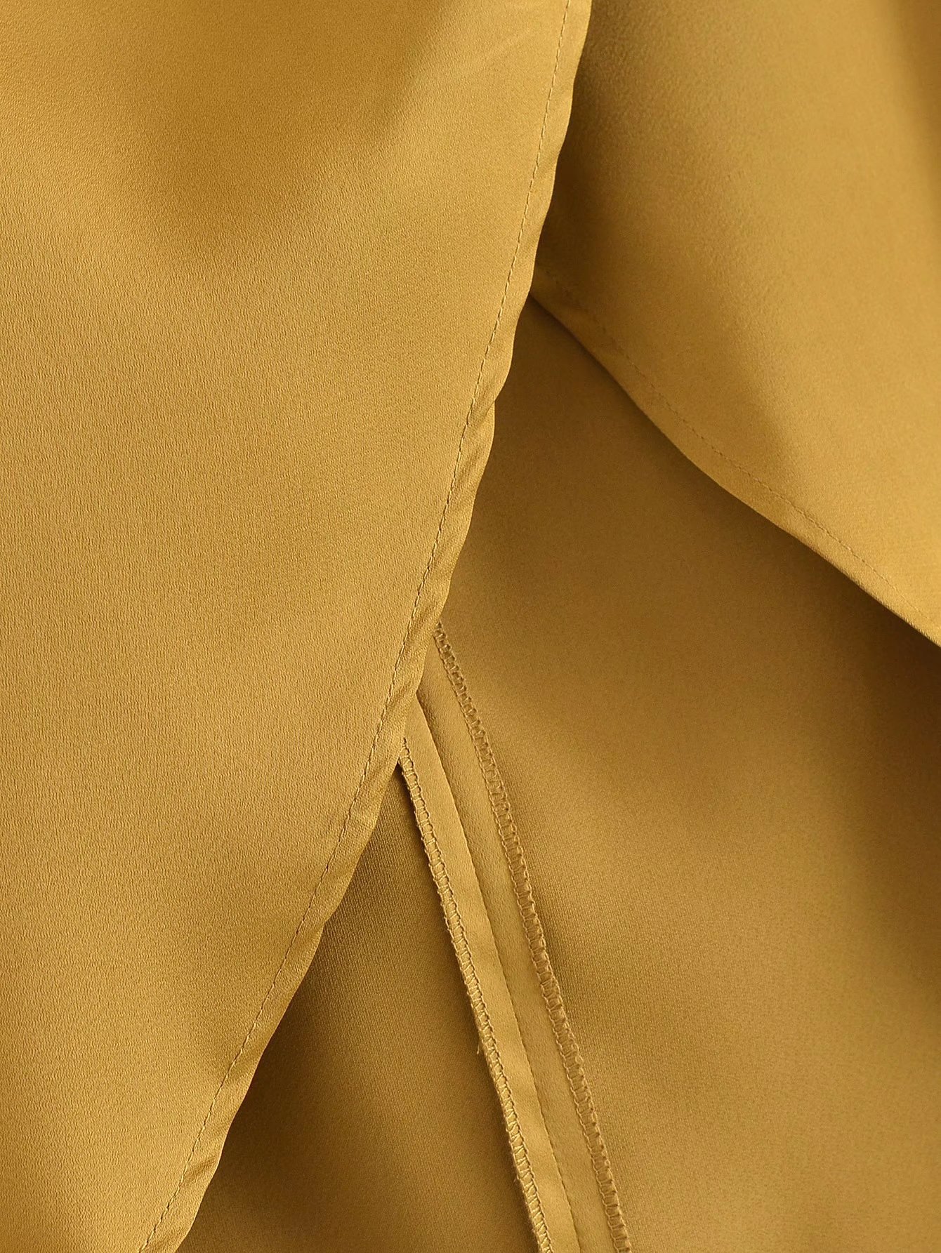 Women's Fashion High Waist Pleated Irregular Skirt