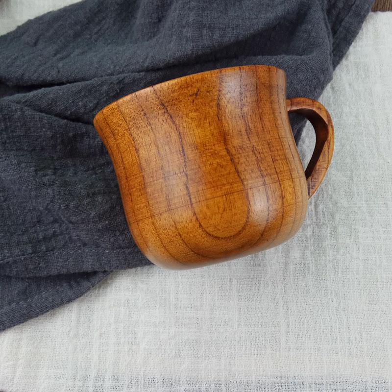 Title 5, Taza de madera de azufaifo multiestilo europeo ...