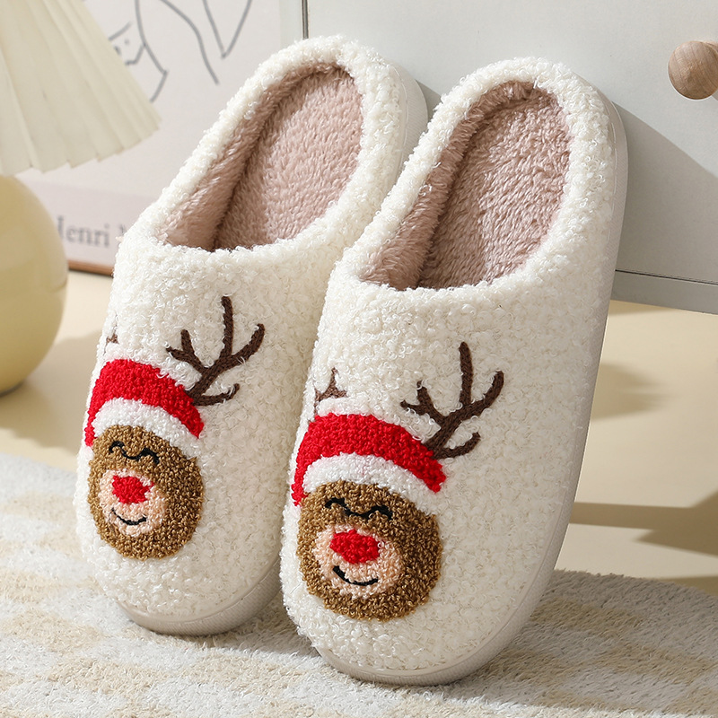 Cute Cartoon Winter Cotton Slippers - Image 2