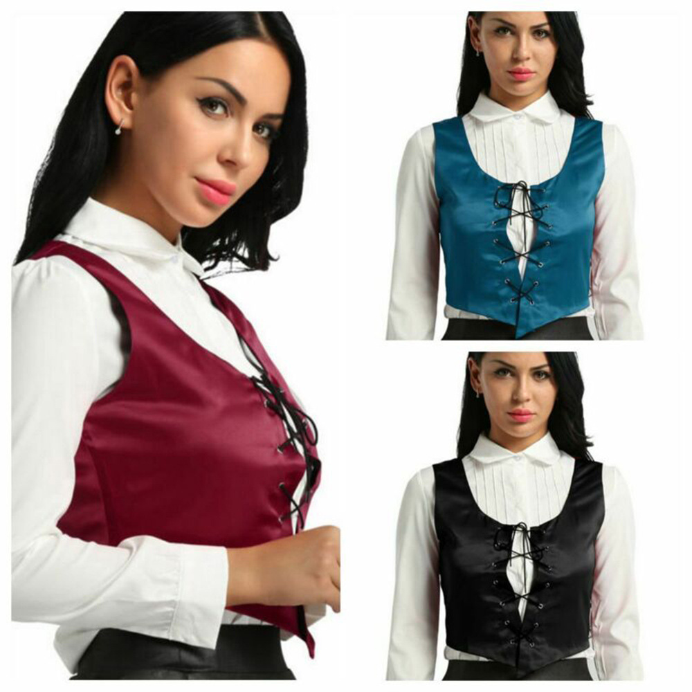 Medieval Costume Retro Women's Short Vest