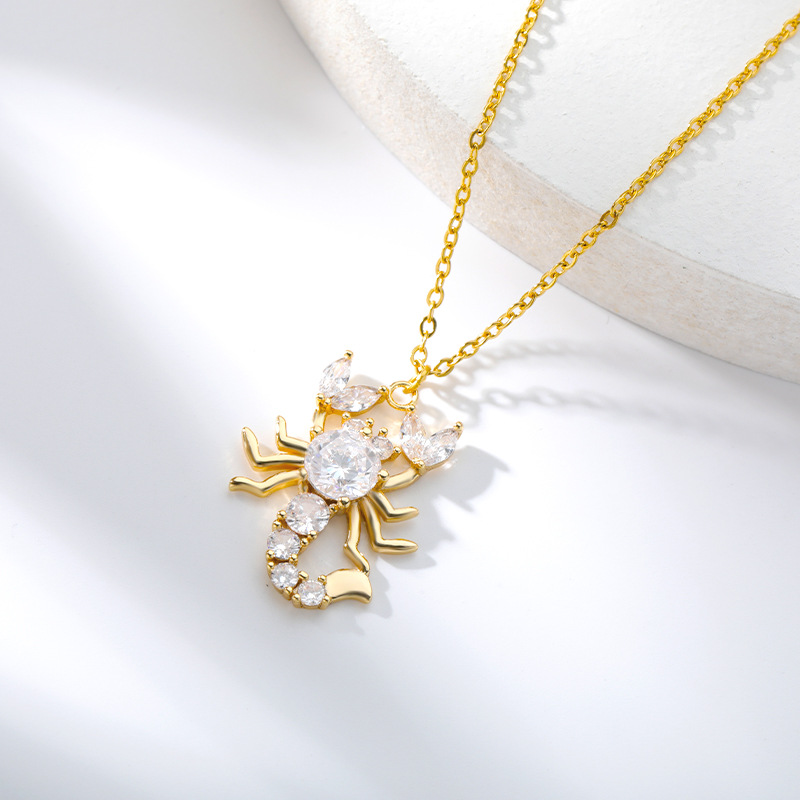 European And American Fashion Scorpion Necklace Gothic