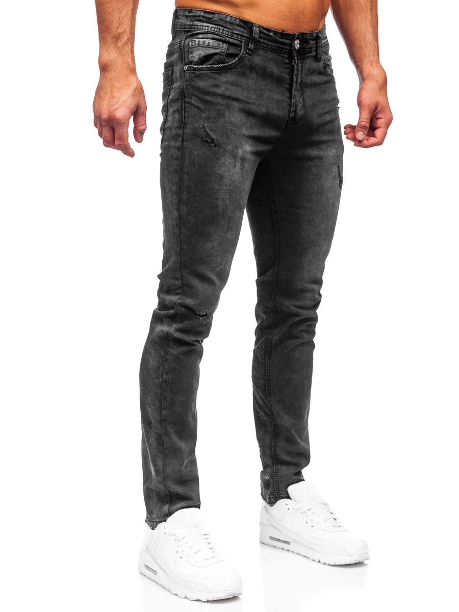 Title 2, Heren Jogging Jeans Zwart Gebruikt Gewassen Ski...