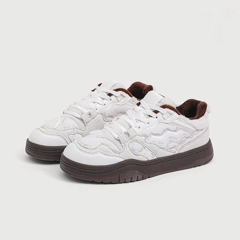 Shock-absorbing Wear-resistant Low-top Winter All-matching Casual Trendy