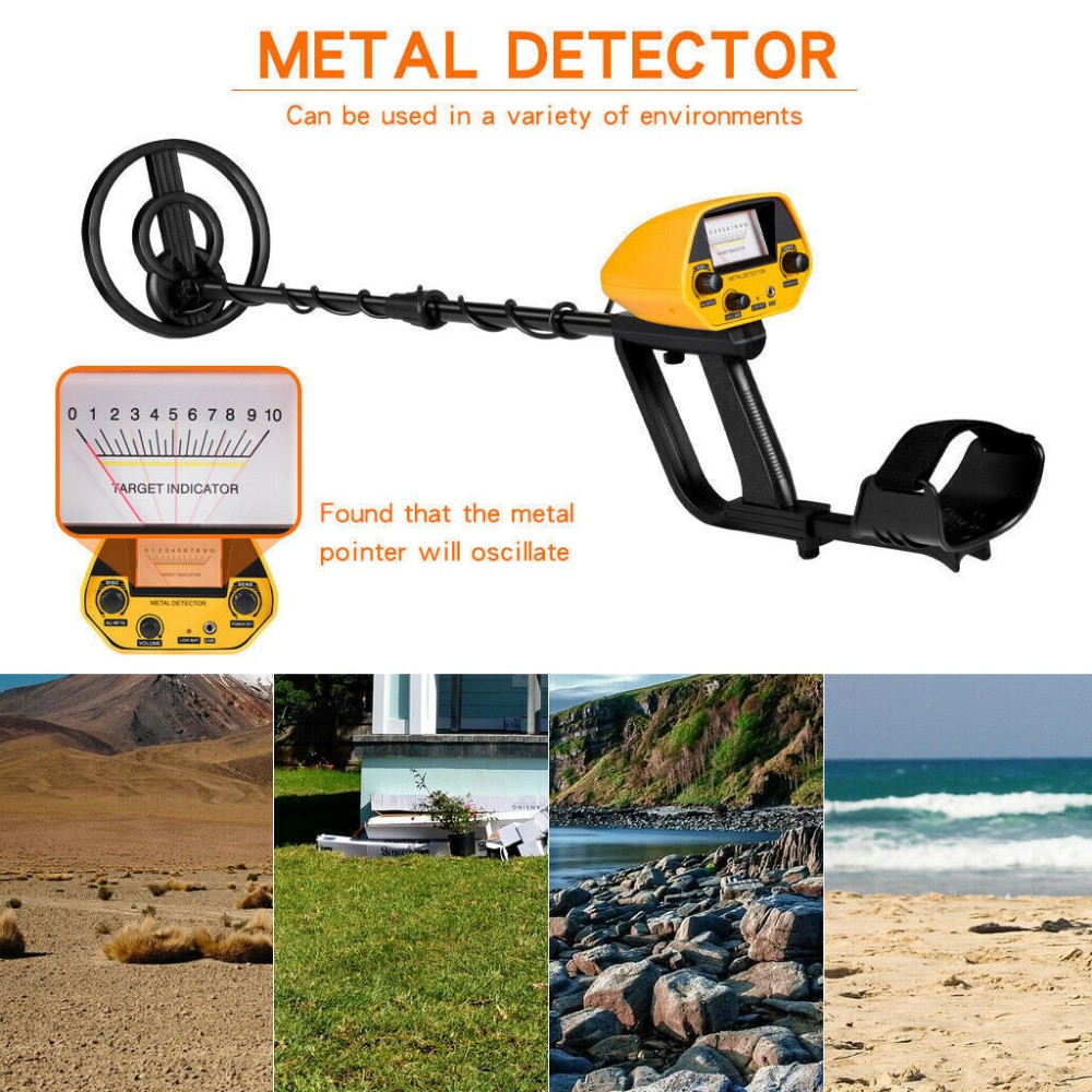 Deep Underground Metal Detector Hunt Treasure Gold Coins Waterproof — image 7